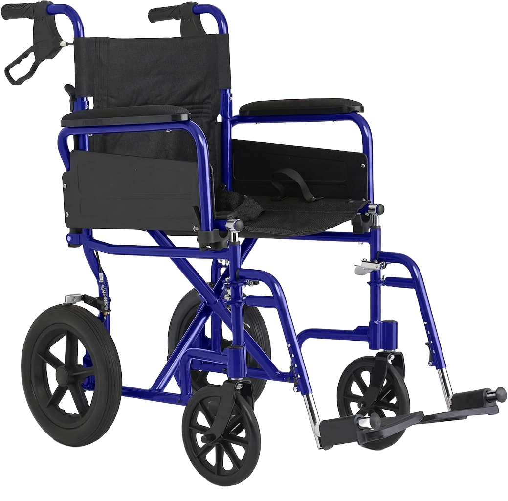 Medline Basic Aluminum Transport Chair
